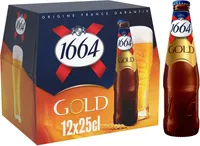 1664 12x25cl 1664 gold 6.1 degre alcool