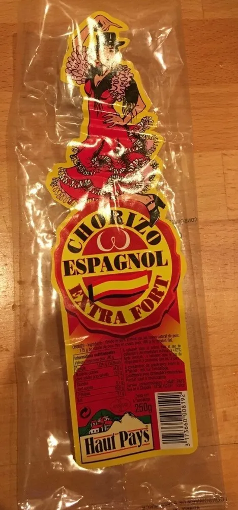 chorizo espagnol extra fort