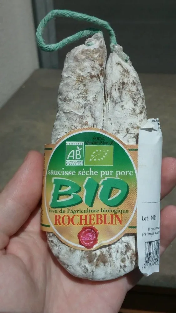 Saucisse sèche pur porc