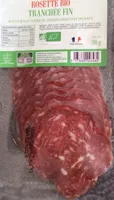 Rosette bio tranchée fin