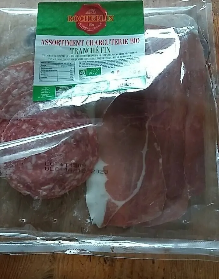 Assortiment charcuterie bio