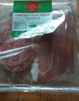 Assortiment charcuterie bio