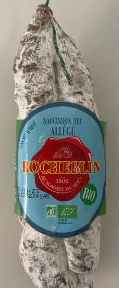 Saucisson sec allegé