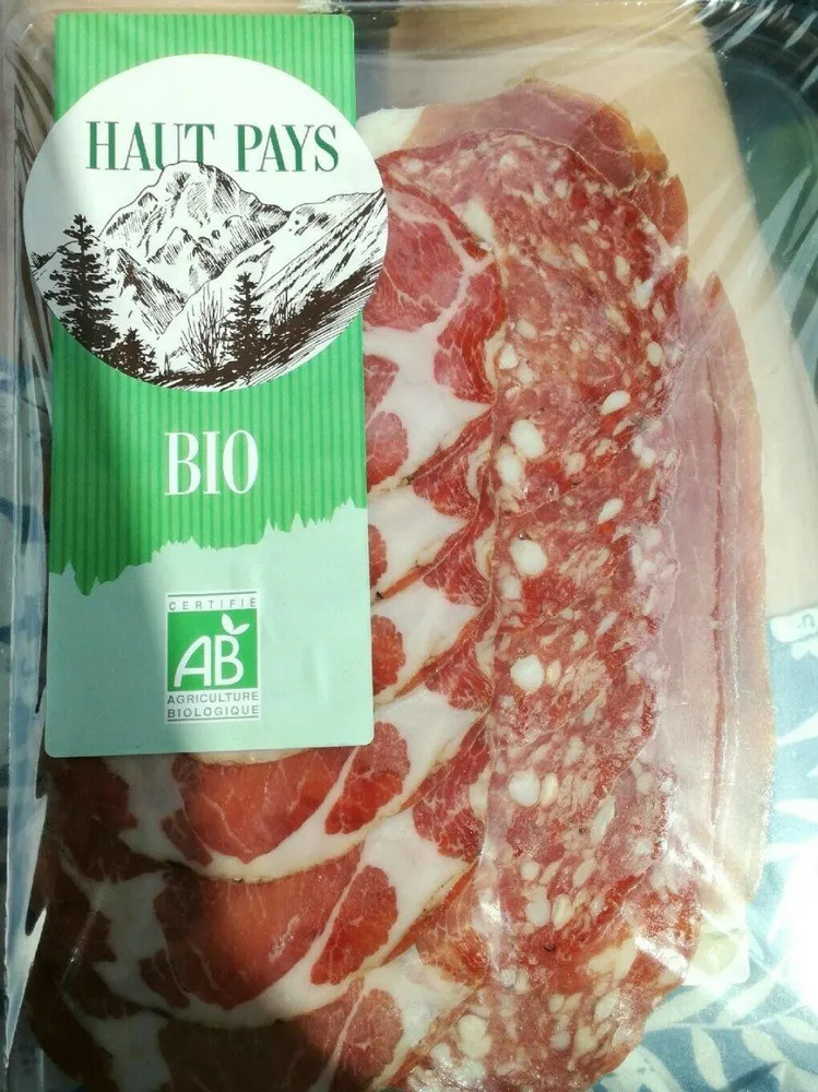 Assortiment charcuterie bio