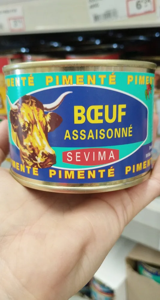 boeuf pimenté 270gs Sevima