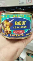 boeuf pimenté 270gs Sevima