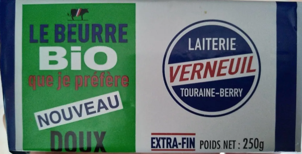 Beurre bio laiterie verneuil
