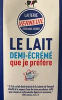 Lait demi ecreme Verneuil