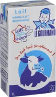 Lait demi-écrémé Le Gourmand