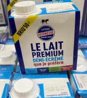 LE LAIT PREMIUM DEMI ECREME que je prefere