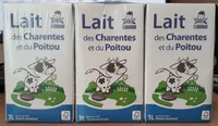 Lait UHT demi ecreme LE GOURMAND,