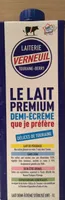 Verneuil lait demi écremé U.H.T. brique