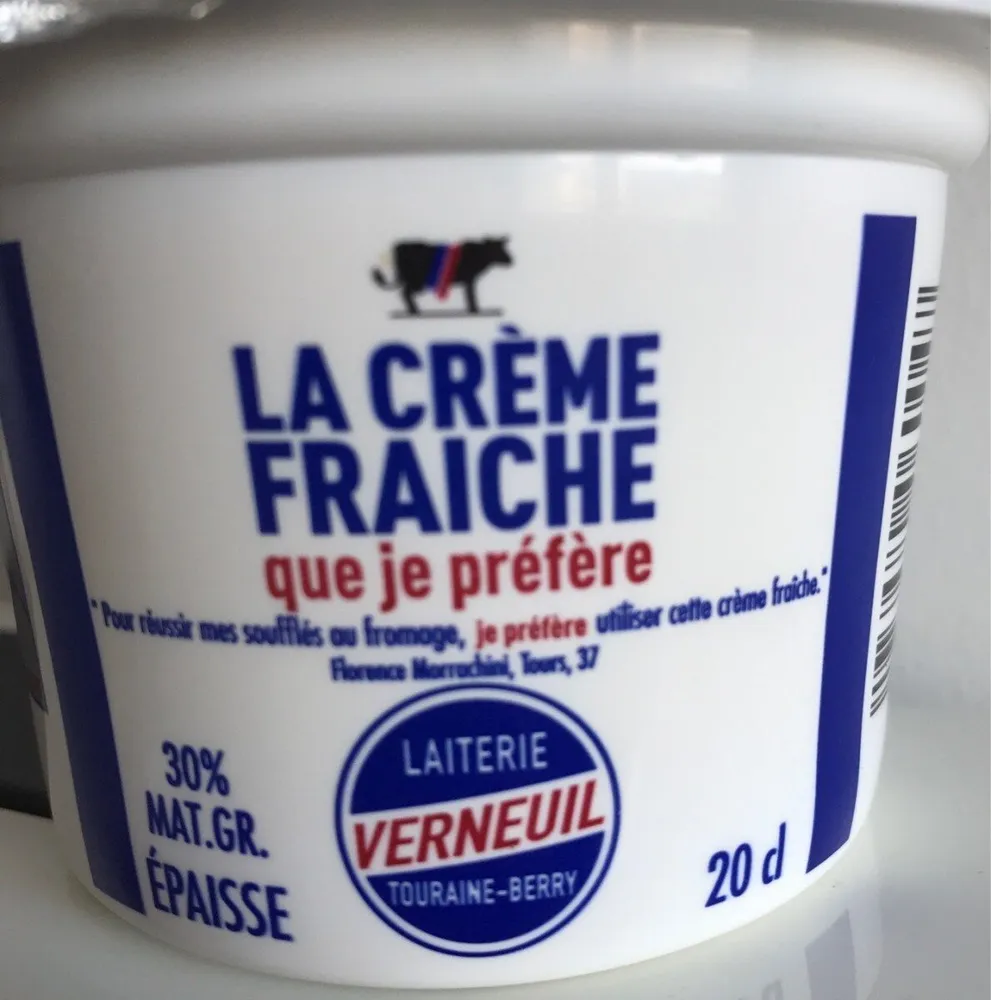 Creme fraiche que je préfére