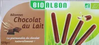 Bâtonnet chocolat au lait