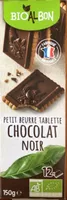 Petit beurre tablette chocolat noir
