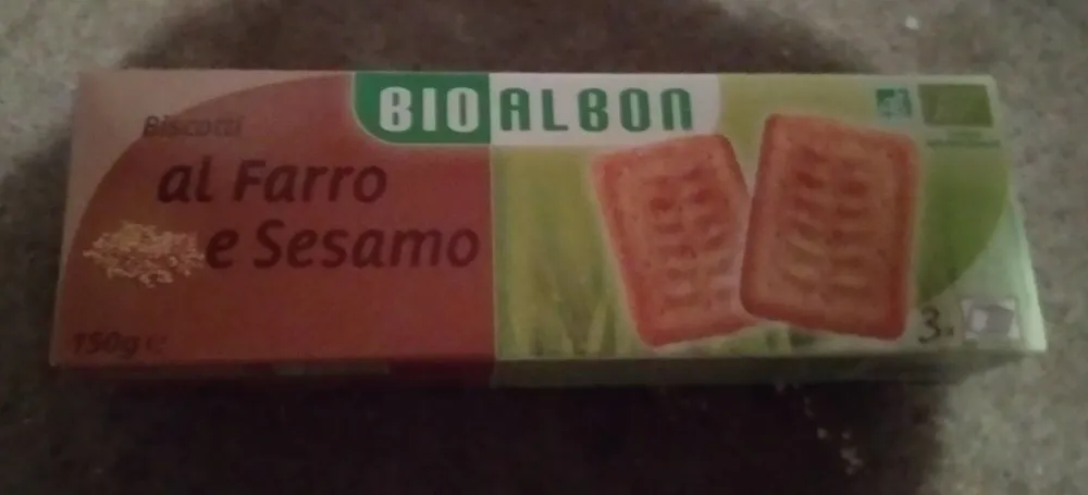 Biscuits épeautre sésame