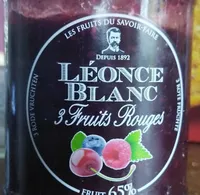 Confiture 3 fruits rouges