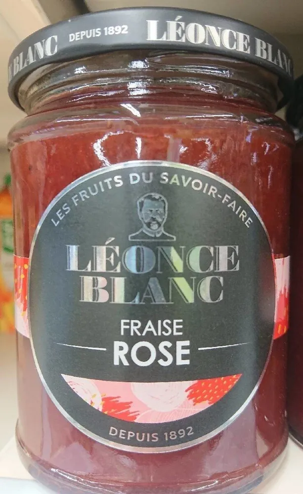 Léonce blanc fraise rose