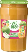 Purée de pomme bio sans sucres ajoutés