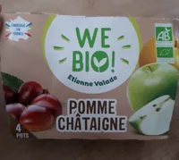 Compote pomme châtaigne