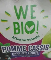 Pomme cassis sans sucres ajoutés