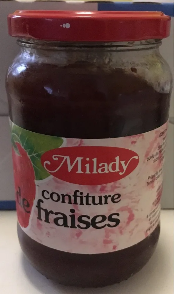 Confitures de fraises
