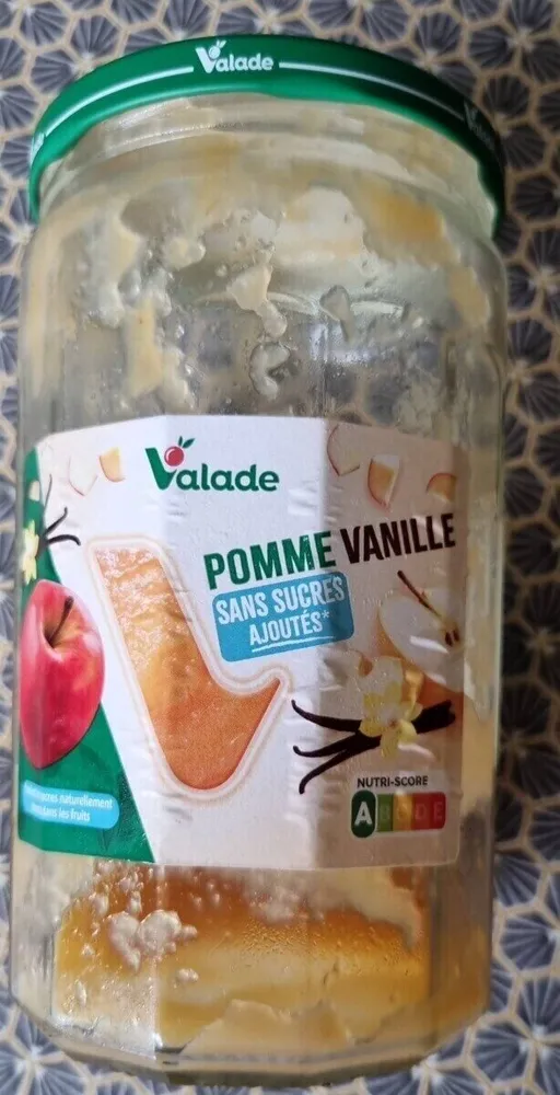 Pomme vanille sans sucre ajouté