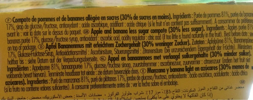 Moulinés de fruits