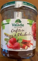 Confiture fraises et rhubarbe