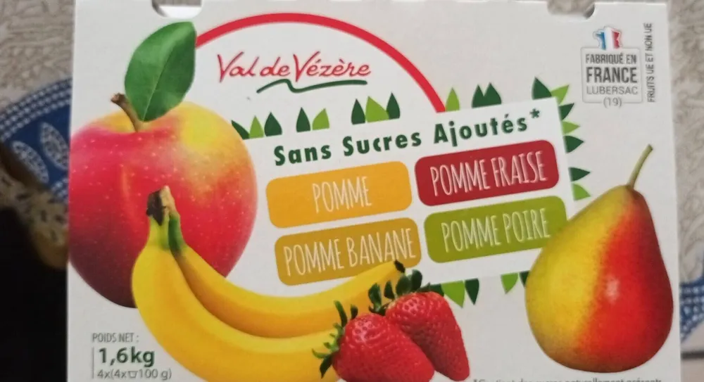 Sans sucres ajoutés