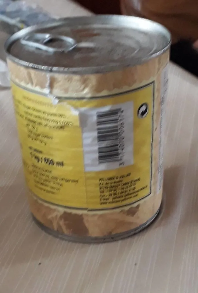 Crème De Marrons Vanillée P&j 1 Kg, 1 Boîte
