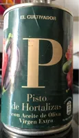Pisto de hortalizas con aceite de oliva