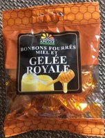 Bonbons fourrés miel et gelée royale