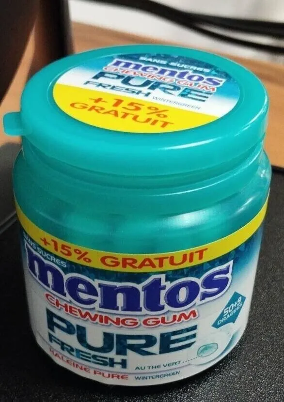 Mentos chewing-gum pure fresh