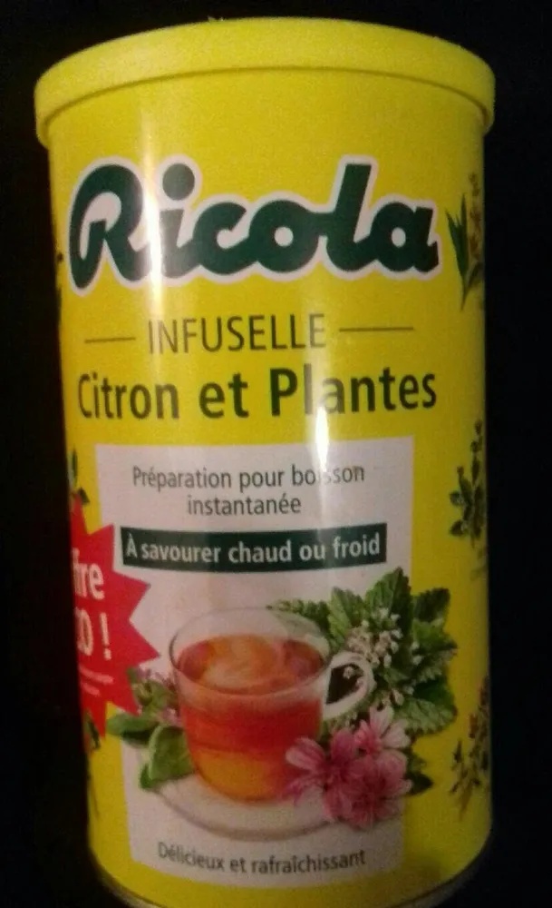 Infuselle citron et plantes