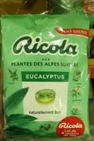 Ricola aux plantes des Alpes suisses