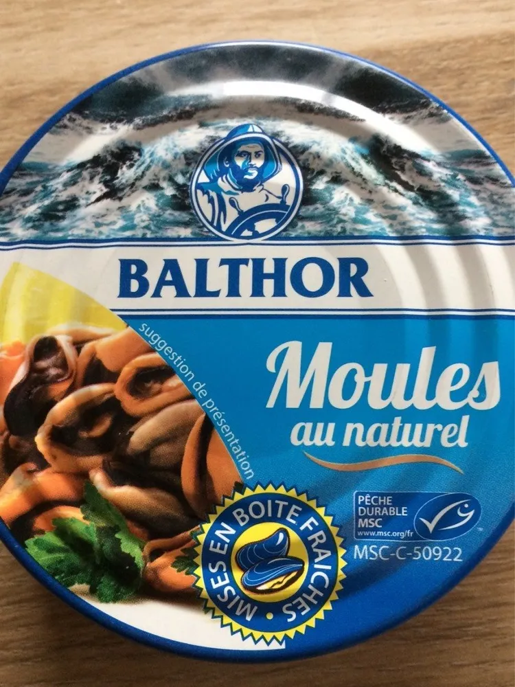 Moules au naturel
