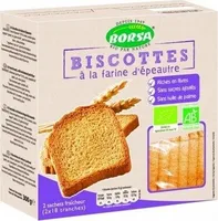 Biscottes à la Farine d'épautre