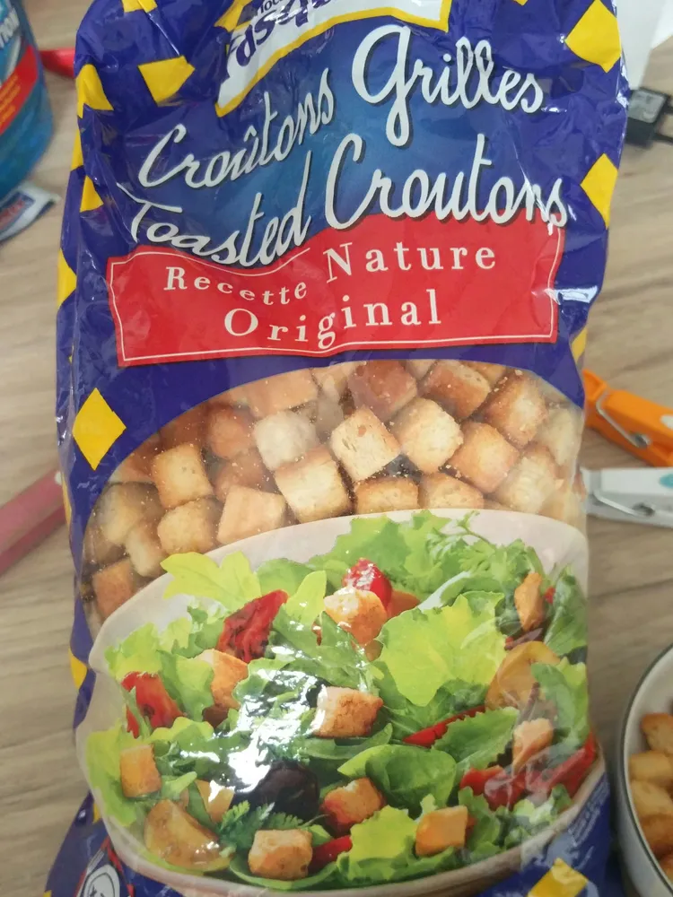 Croûtons grillés