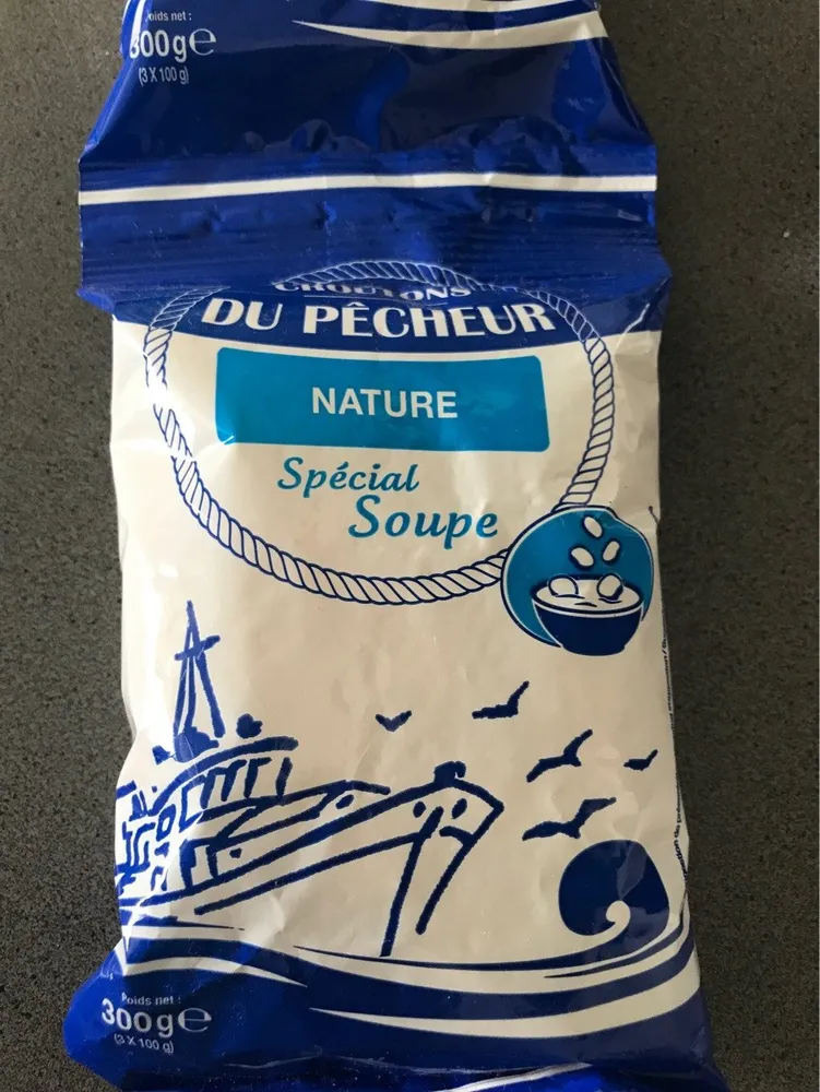 Croûtons du pêcheur nature - Spécial soupe