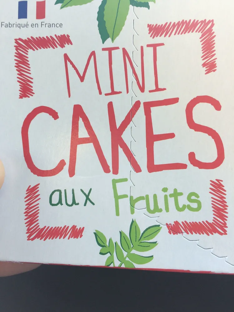 Mini cakes aux fruits