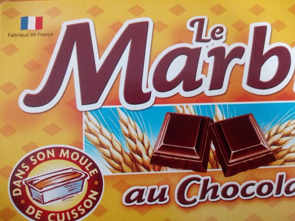 Le marbré au chocolat