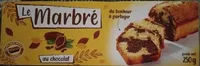 marbré au chocolat