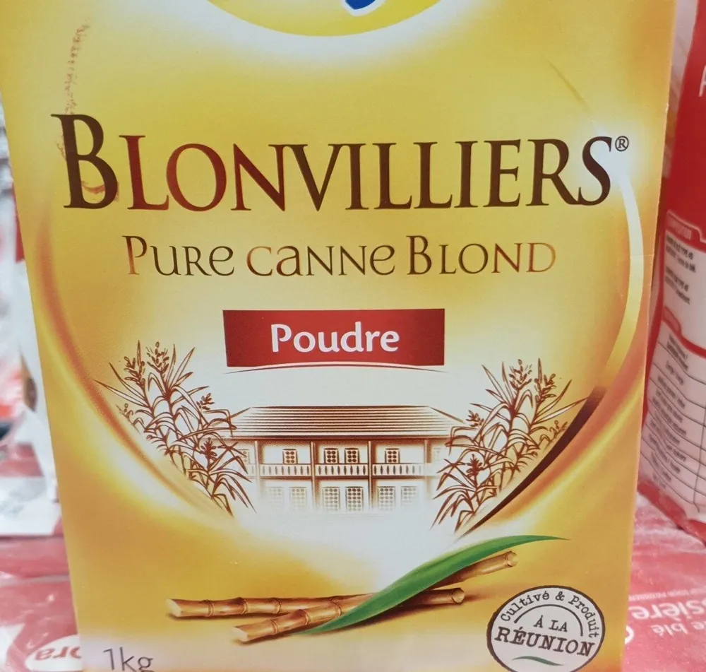 Sucre de canne blond