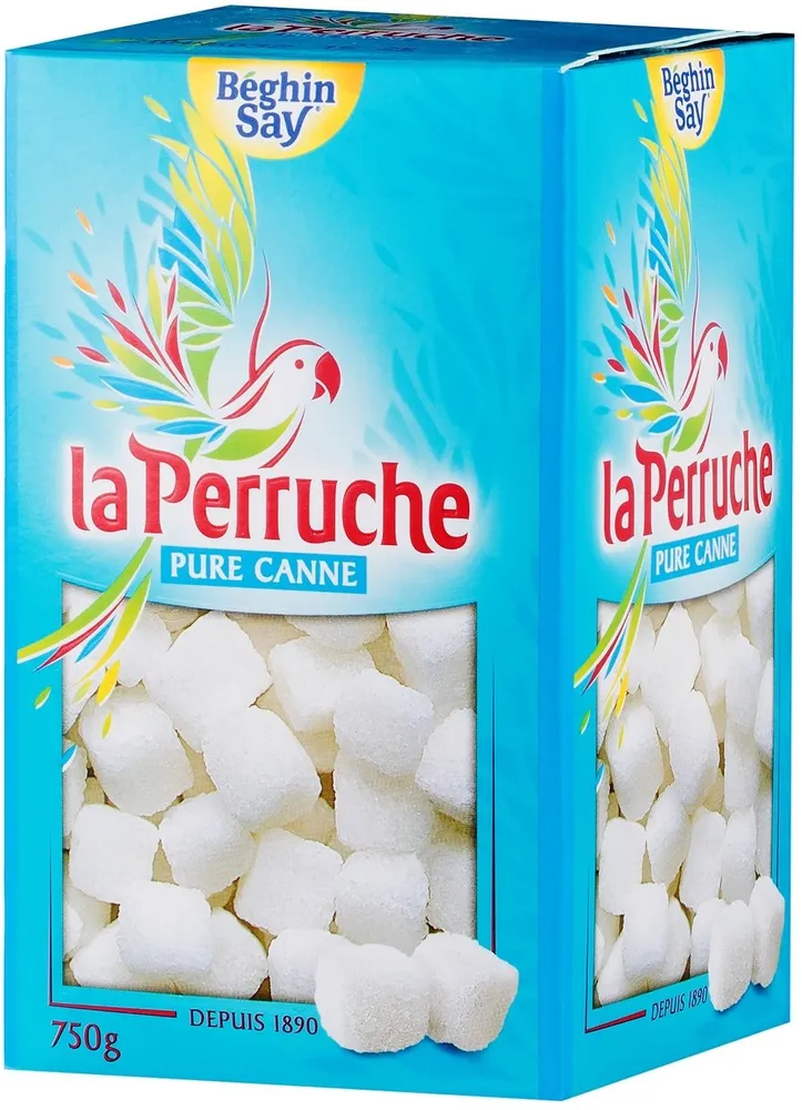 La Perruche morceaux irréguliers blancs