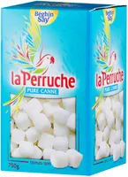 La Perruche morceaux irréguliers blancs