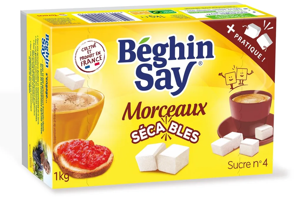 Sucre morceaux Sécables