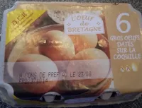 6 Gros oeufs Le Clos St Jacques