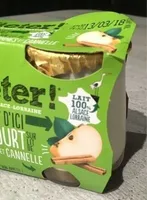 Yaourt pommes cannelle