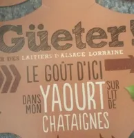 Yaourt à la châtaigne